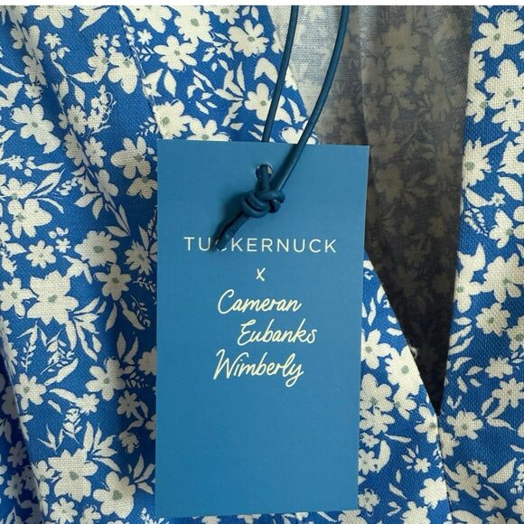 TUCKERNUCK X CAMERAN EUBANKS WIMBERLY Blooms on Broad Finley Flutter Top Size XS - Picture 7 of 11